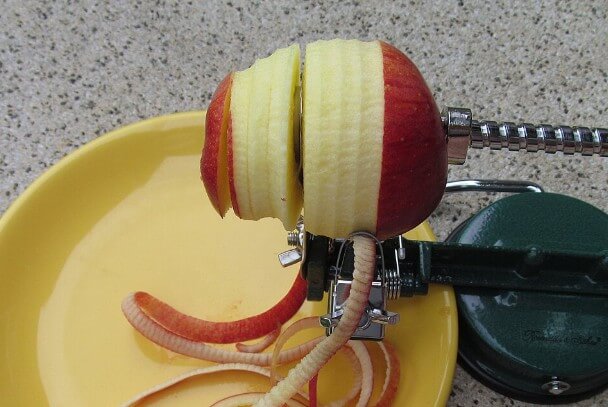 Hand-Cranked Apple Peeler