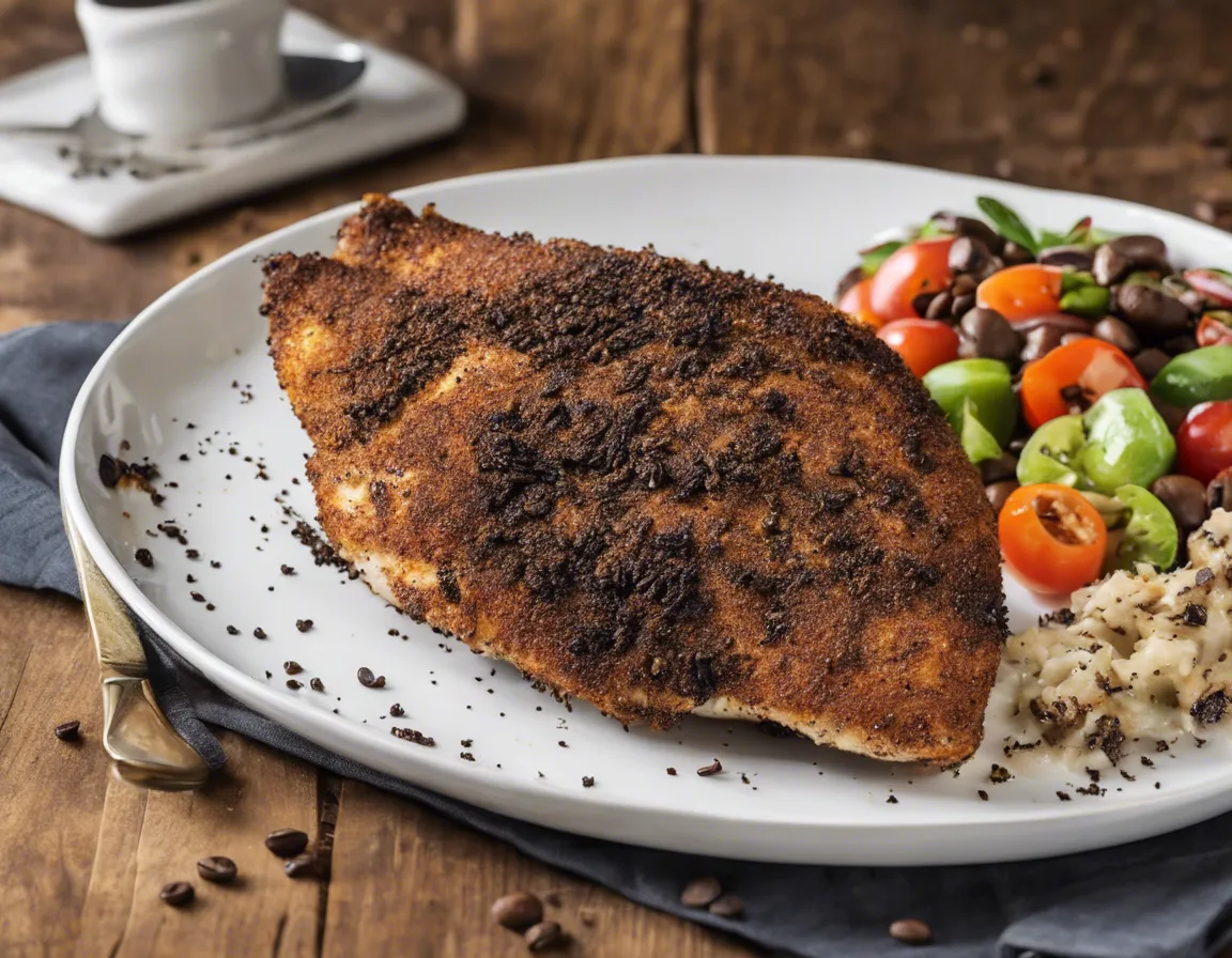 Coffee Crusted Chicken